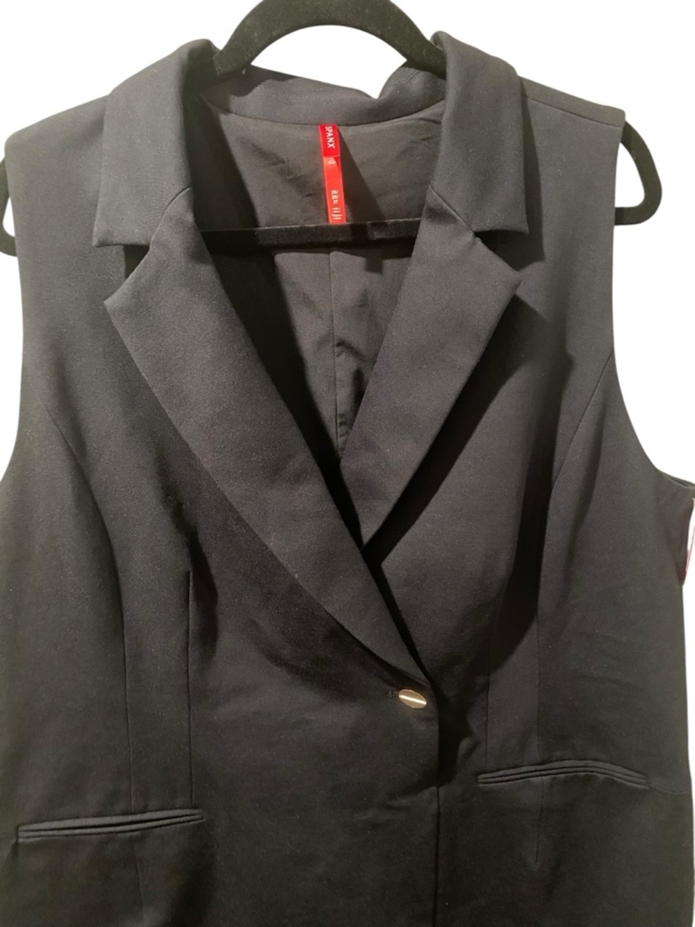 SPANX Black The Perfect Vest Sleeveless Dress Size 2X - Picture 3 of 7